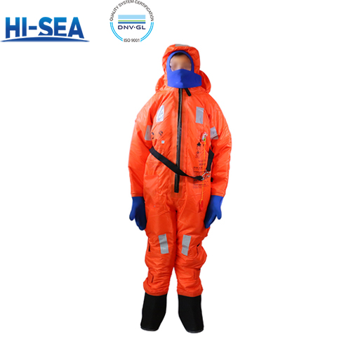 Waterproof Polyester Oxford Cloth & PVC Marine Insulated Immersion Suit